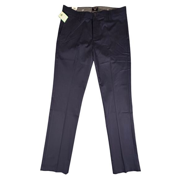 NWT Dockers Khakis Men's 34x34 Blue Slim Fit Flex Comfort Iron Free Dress Pants - Picture 1 of 12
